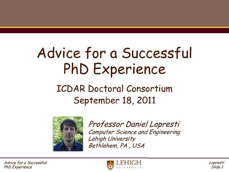 File:Advice for a Successful PhD Experience.pdf