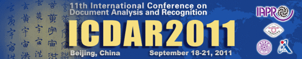ICDAR 2011, Beijing, China