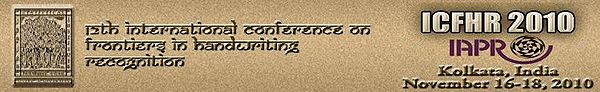 ICFHR 2010, Kolkata, India